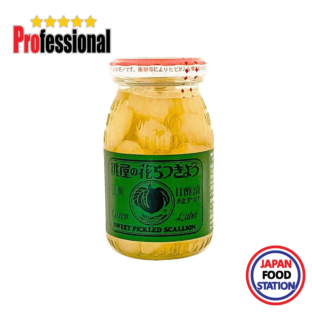 MOMOYA HANA RAKKYO GREEN LABEL 115G (478) หัวรักเคียวดอง JAPANESE SIDE DISH