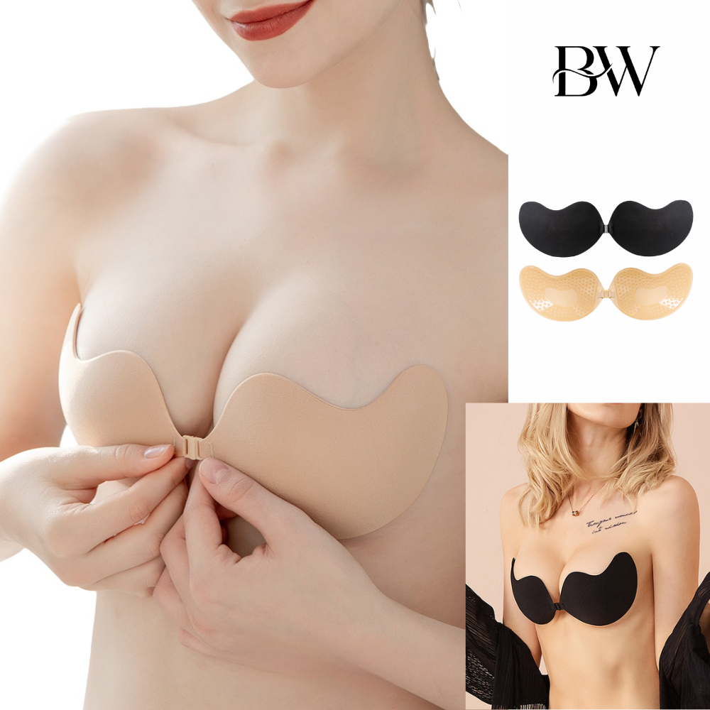 BWสติ๊กเกอร์ติดหน้าอกสำหรับผู้หญิงที่มีคัพมะม่วงเพื่อรวบรวมหน้าอกเล็กให้ดูใหญ่ขึ้น พร้อมรองรับป้องกันการหย่อนคล้อย ฤดูร้