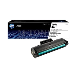 HP 107A (W1107A) ตลับหมึกโทนเนอร์ สีดำ สินค้าใหม่ของแท้ 100%