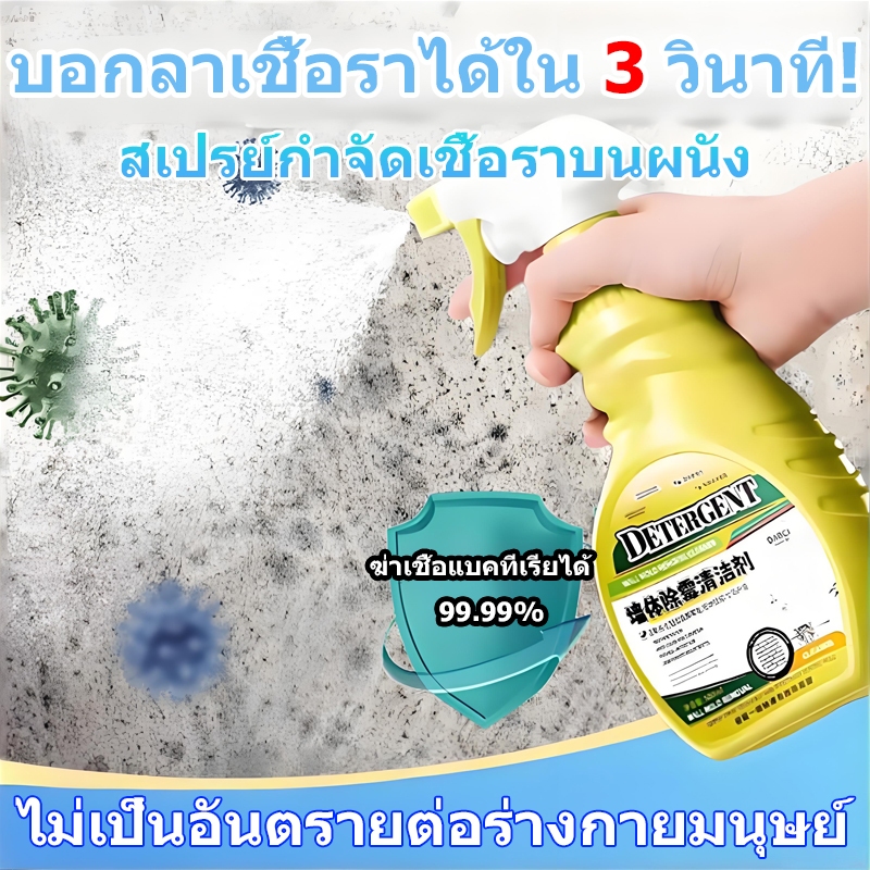 น้ำยาทำความสะอาดเชื้อราบนผนัง น้ำยาขจัดเชื้อราบนเพดาน น้ำยาทำความสะอาดเชื้อรา ปกป้องสุขภาพของครอบครัวคุณ