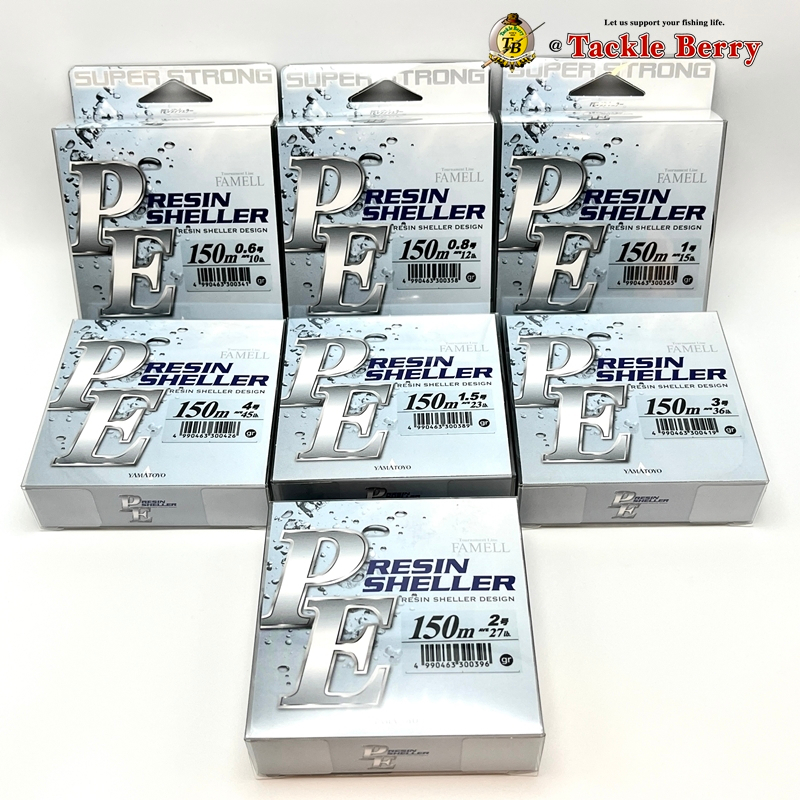 YAMATOYO PE RESIN SHELLER PE / สายPEญี่ปุ่นแท้ 100%