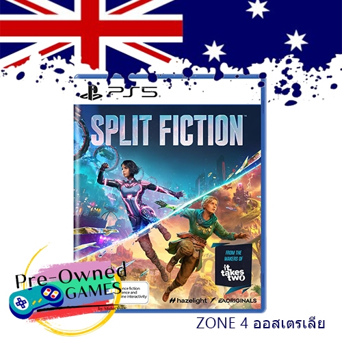 [พร้อมส่ง][มือ2 สภาพนางฟ้า]แผ่นเกมส์ Split Fiction [PS5]