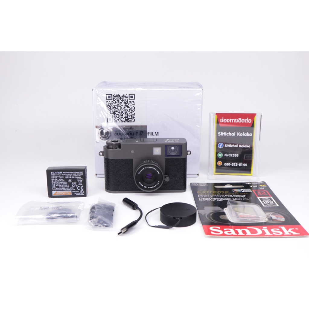 📌ส่งทันที ภายใน 2 ชม.🌟FUJI X half(มือสอง) ประกันศูนย์ 21.6.2026 shutter 5600 ฟิล์ม Retro พร้อมส่งทัน