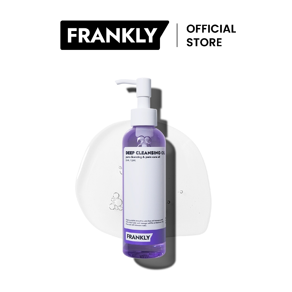 FRANKLY Deep Cleansing Oil | แฟรงคลี ดีพ คลีนซิ่ง ออยล์ | FRANKLY Official Store