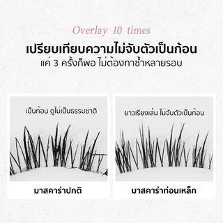 ZKYO ไพรเมอร์ขนตา มาสคาร่าหัวเหล็ก 3D Waterproof Mascara กันน้ำ สีดำ กันเหงื่อ ติดทน ไม่มีรอยเปื้อนและจับตัวเป็นก้อน
