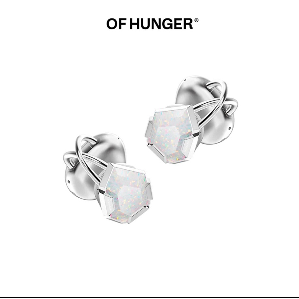 OF HUNGER หูฟัง Opal Electronic Gem AI Accessory Bluetooth Wireless Fashion Ear-Cuff Headphones / Ea