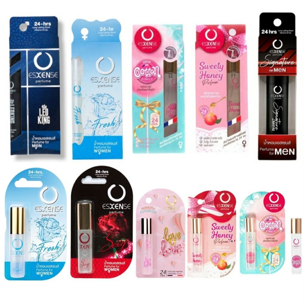 น้ำหอม เอสเซ้นส์ Esxense spray perfume roller 3-20ml fresh sexy hidden wood signature extreme cool