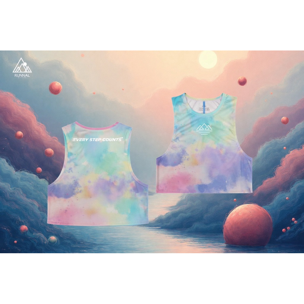 Runnal Crop Top เสื้อใส่เที่ยว ใส่ออกกำลังกาย น้ำหนักเบา สวมใส่สบาย ไม่อึดอัด