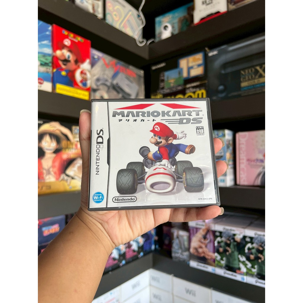 แผ่นเกมแท้ NDS Mario Kart DS Japan มือสอง