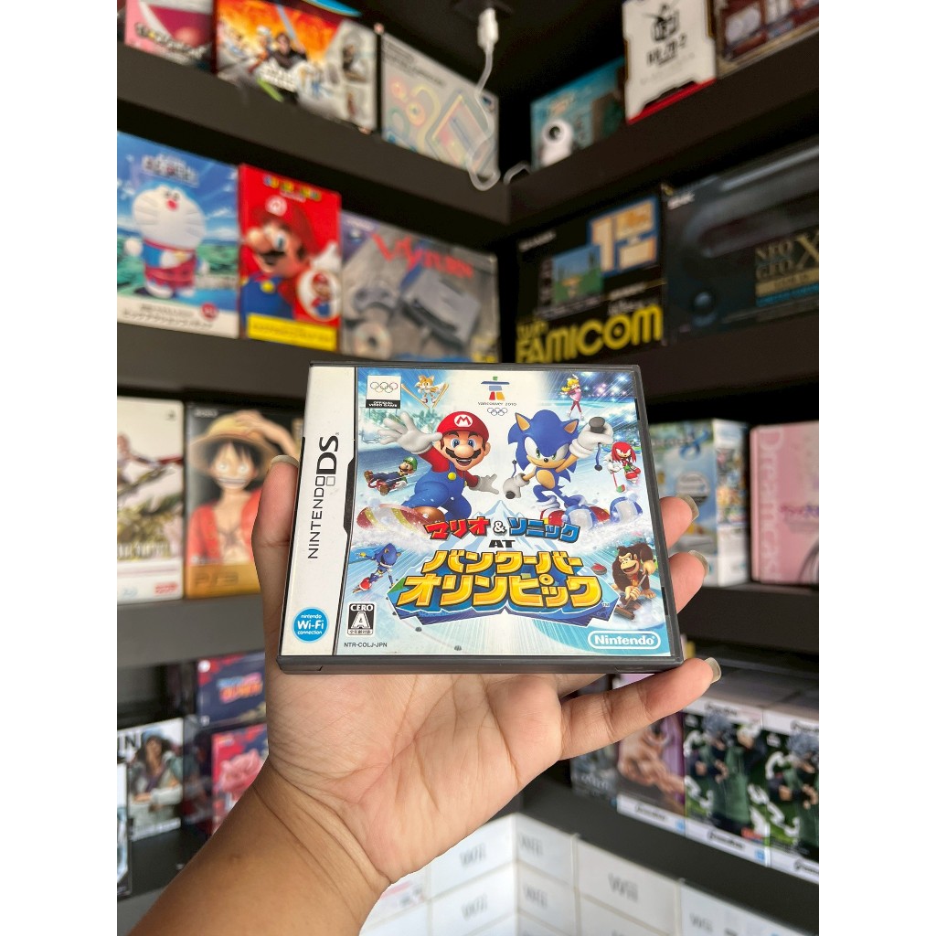 แผ่นเกมแท้ NDS Mario & Sonic at the Olympic Winter Games Japan มือสอง