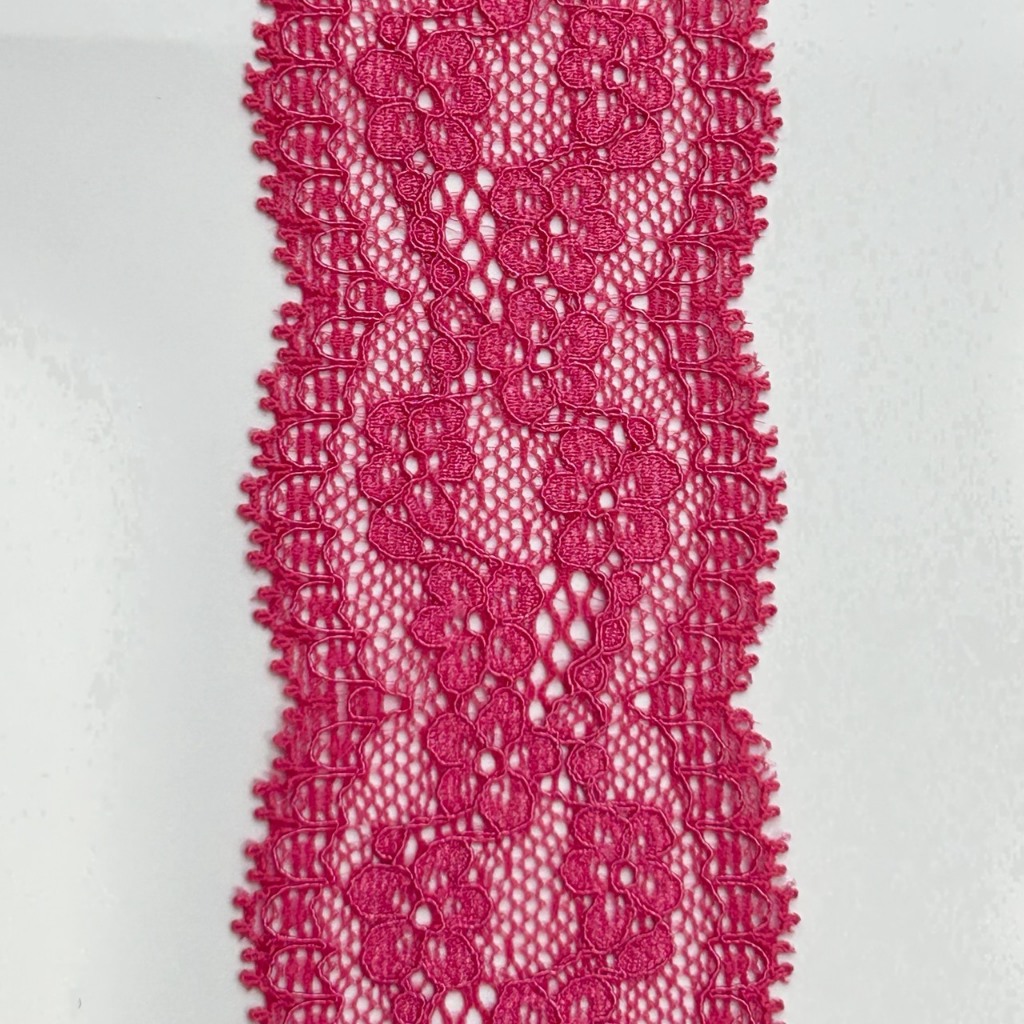 NEW ARRIVAL PREMIIUM QUALITY ลูกไม้ยืดเนื้อนุ่ม กระชับ ขนาดความกว้าง 5 ซม.  FORAL STRETCHY LACE COLLECTION