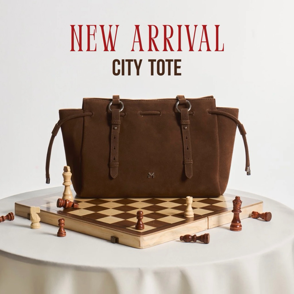 🤍NEW IN🤍 MADAM PEONY กระเป๋าสะพายไหล่ รุ่น CITY TOTE