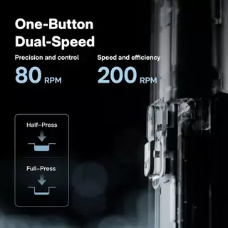 HOTO PixelDrive ไขควงไร้สาย แม่นยำ เหนือกว่าด้วยหน้าจอดิจิทัล แรงบิดปรับได้ 6 ระดับ