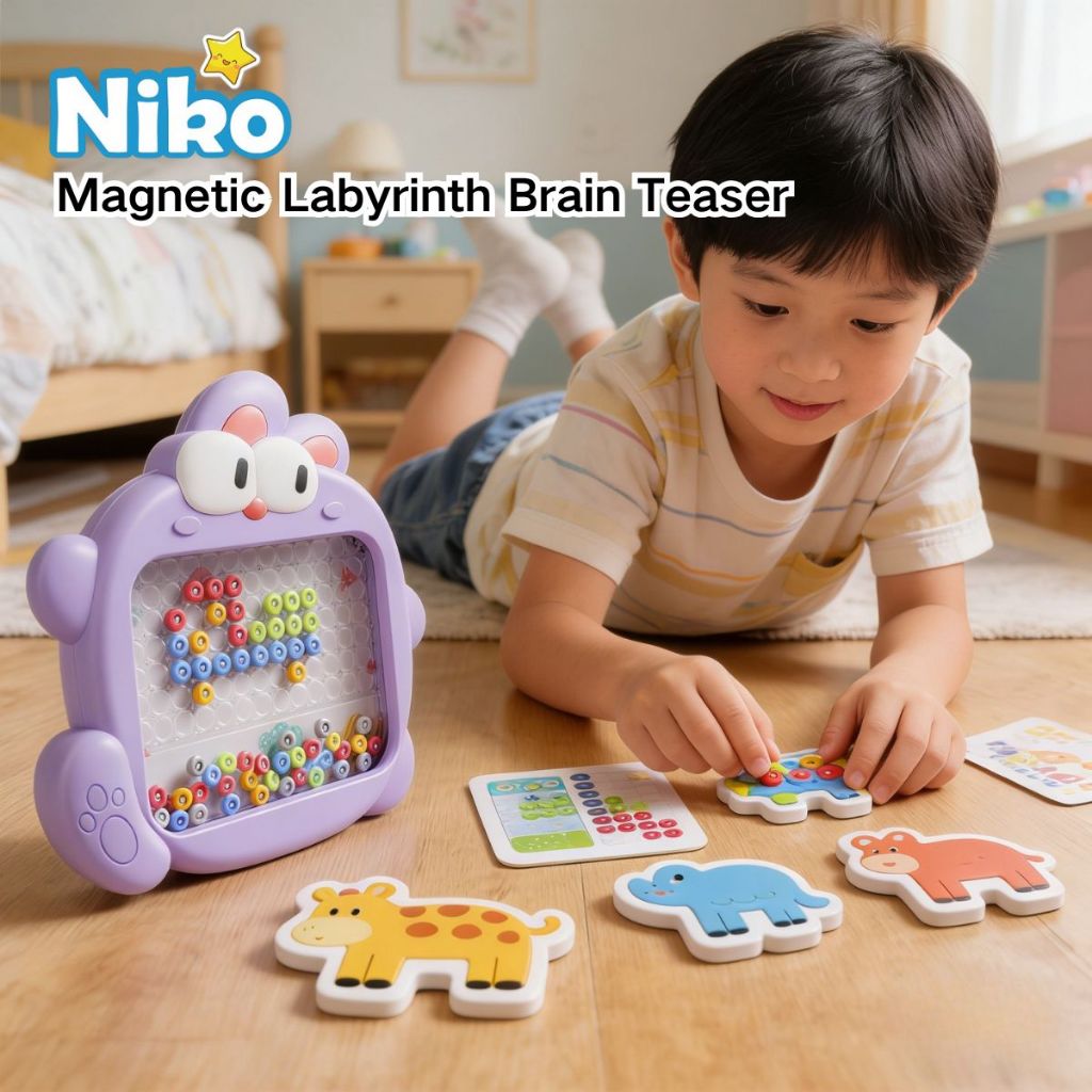 NIKO ลูกเรียนรู้เร็ว ใจเย็นลง และมีสมาธิที่ดีขึ้น ตั้งแต่เริ่มเล่นของเล่นชิ้นนี้!” - ความรู้สึกจากคุณแม่ที่ไว้วางใจ