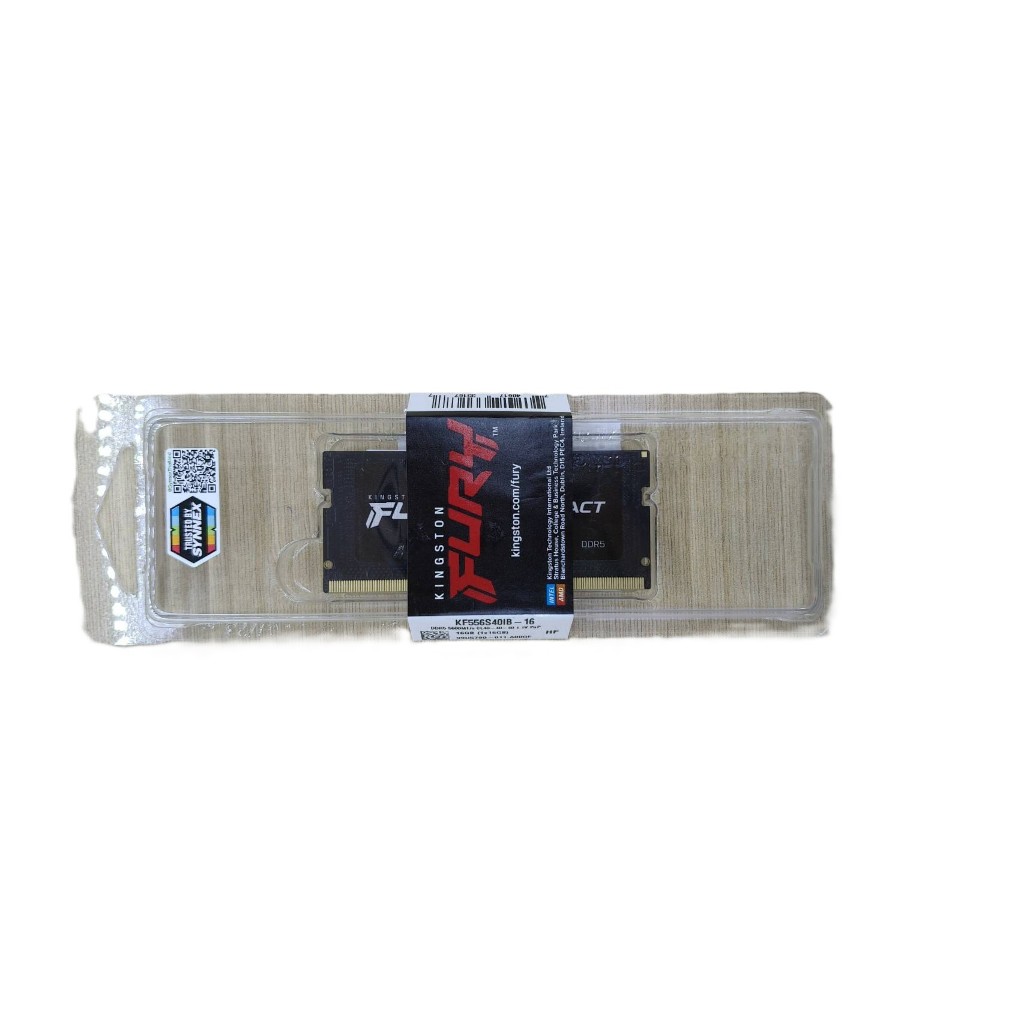 แรมโน้ตบุ๊ก RAM DDR5 Bus 5600 16GB KINGSTON FURY IMPACT (KF556S40IB-16) for Laptop