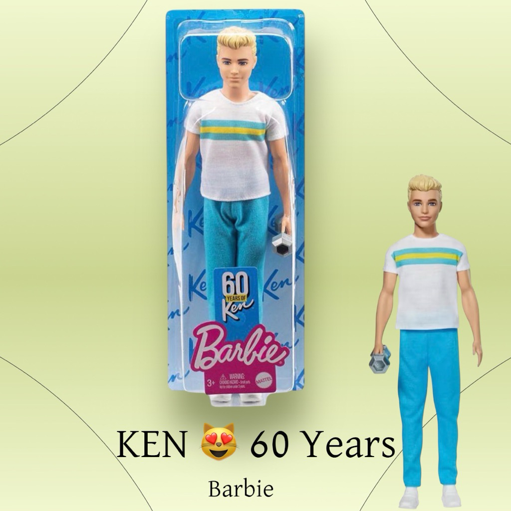 บาร์บี้ Barbie 🤎เคน KEN 🤎60 YEARS OF KEN รูปหล่อ กล้ามใหญ่ ไม่รักยังไงไหว