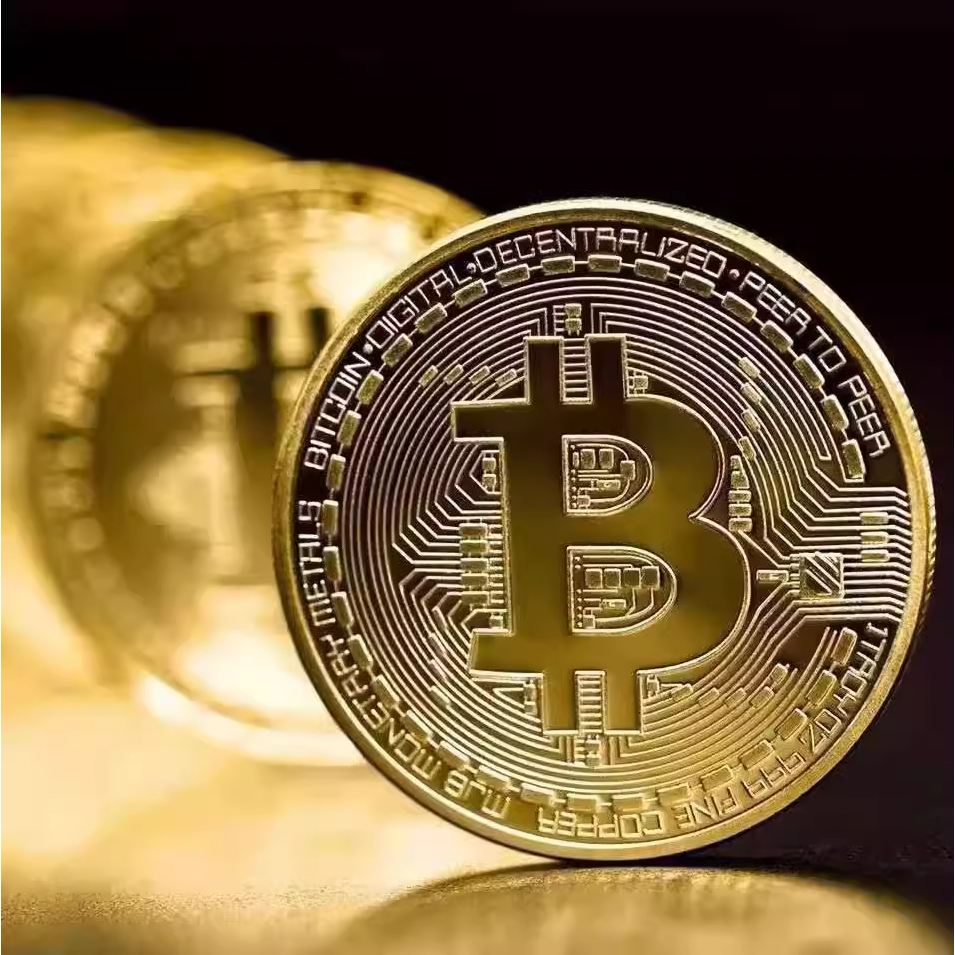 Bitcoin commemorative coins Caravan crew ของประดับ ของที่ระลึก ของขวัญ
