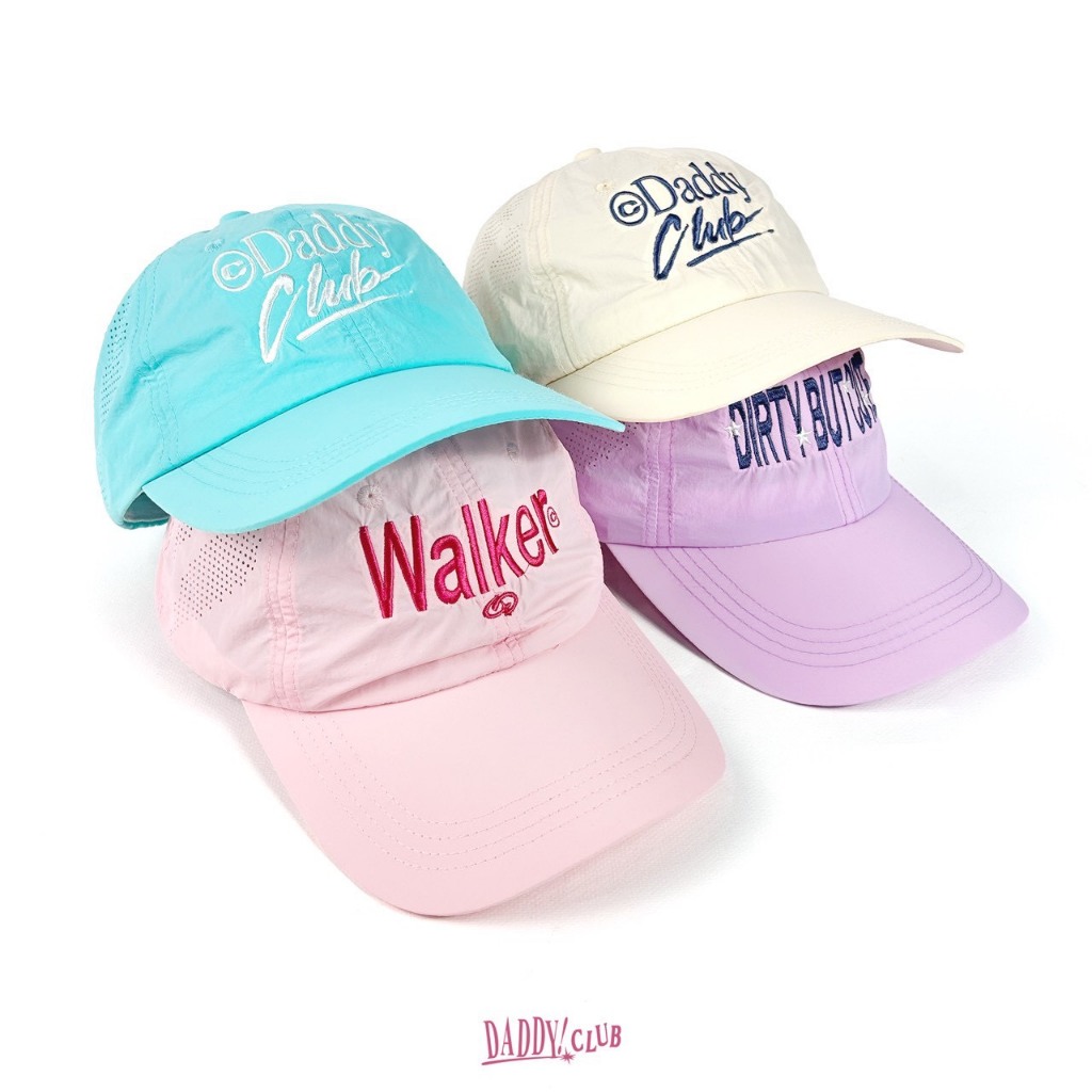 DADDYCLUB | Nylon Cap หมวกแก๊ป ผ้าnylon สุดน่ารัก