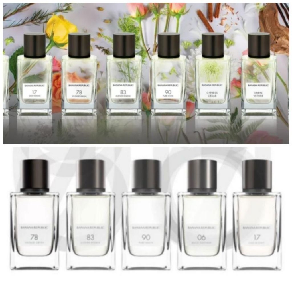 BR Dark Cherry & Amber,  Toba. cco & Tonka Bean Metal Rain, Midnight Hour, Black Platinum, Vintage G