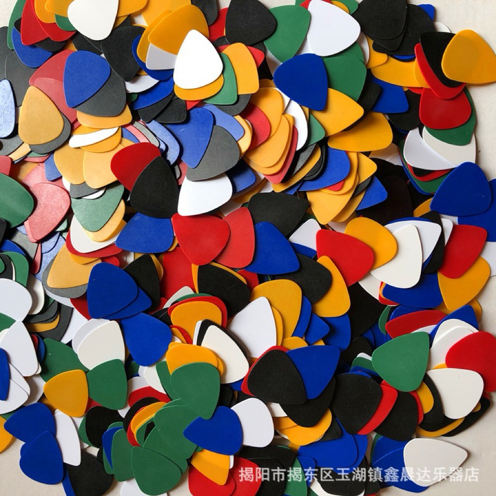 🎸✅🔥PICK 0.46 🔥คละสี ปิ๊กกีต้าร์ ราคาถูก ส่งเร็วในไทย ขนาด 0.46 สีสวย  คละสี  คอร์ดนุ่มให้เสียงที่ไพเราะ