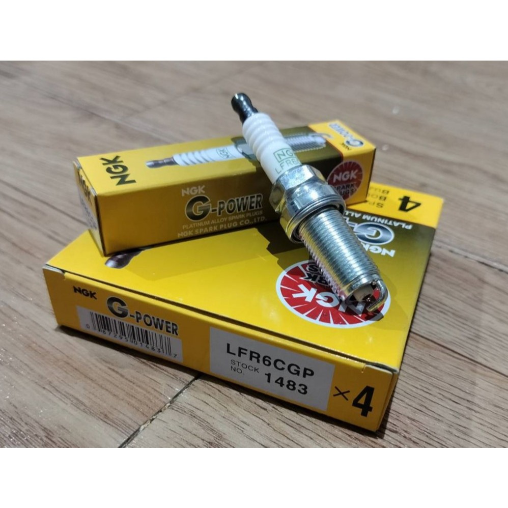 หัวเทียน NGK LFR6CGP (1483) (หัวเข็ม) 1หัว G-Power Platinum