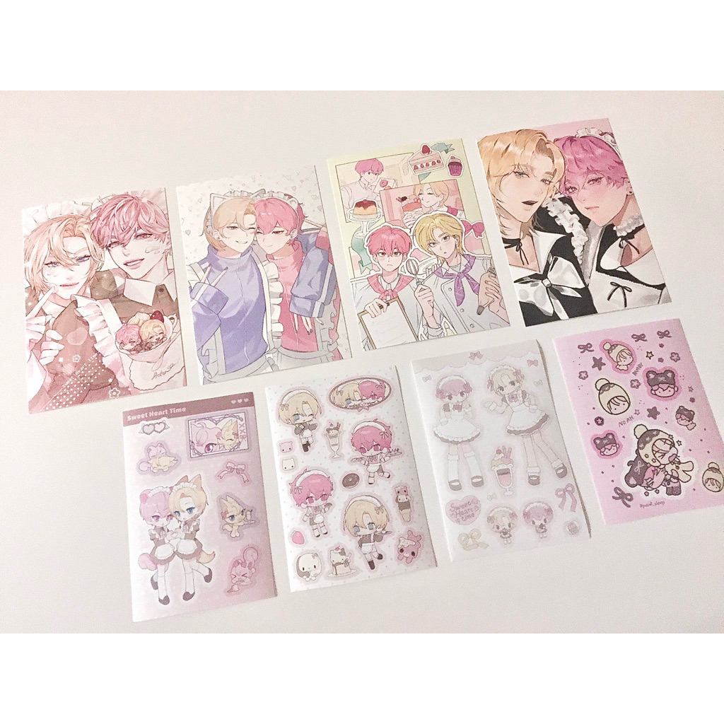 พร้อมส่ง สติ๊กเกอร์ Plave จากคาเฟ่Bamby Noah