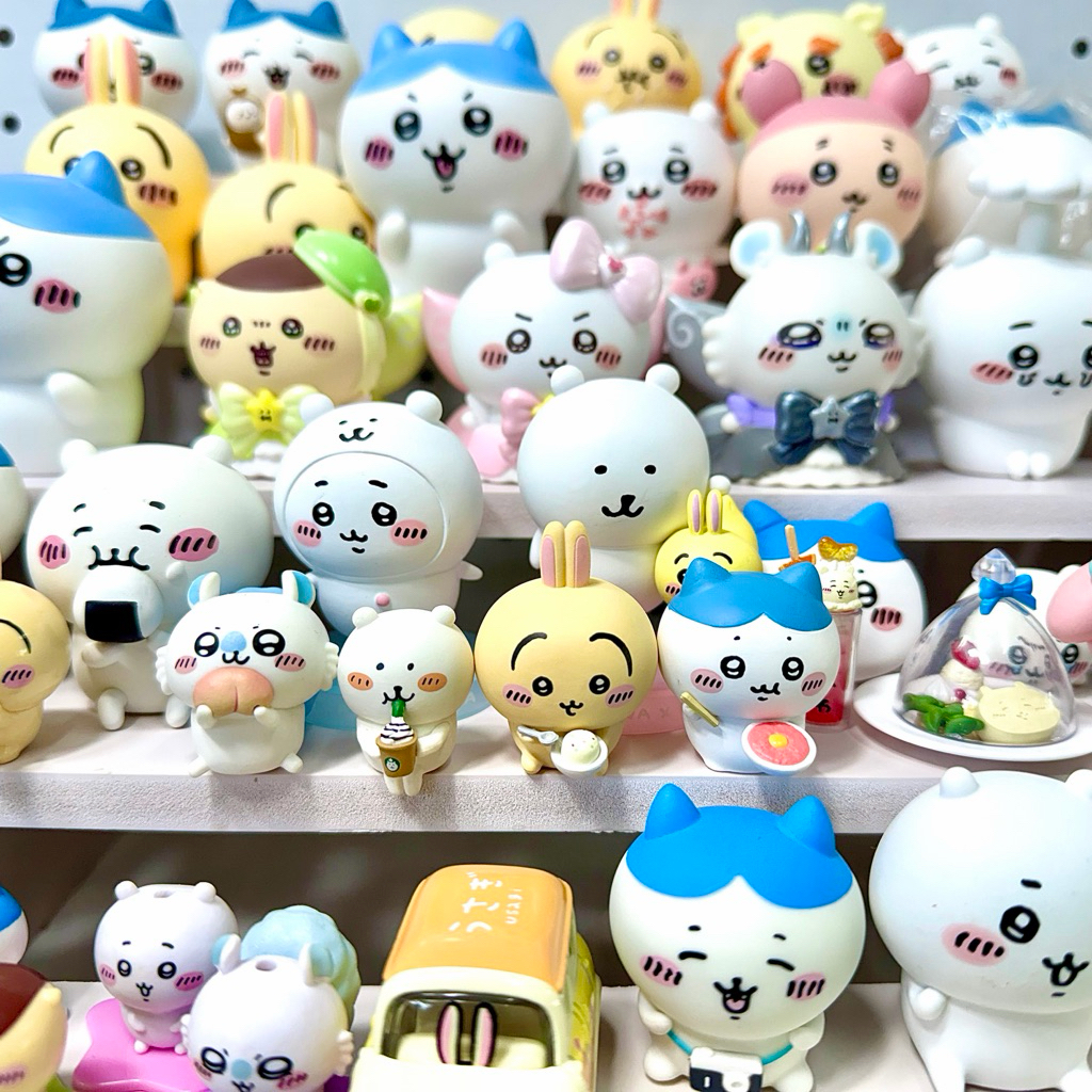 รวมงานฟิกเกอร์หลายขนาด Chiikawa สินค้ามีลิขสิทธิ์แท้ทุกชิ้น มีตราปั้มทุกชิ้น