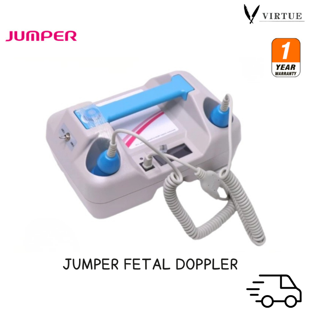 Jumper Fetal Doppler รุ่น JPD-200C/ เครื่องตรวจการเต้นหัวใจทารกในครรภ์ [1 Year Warranty]