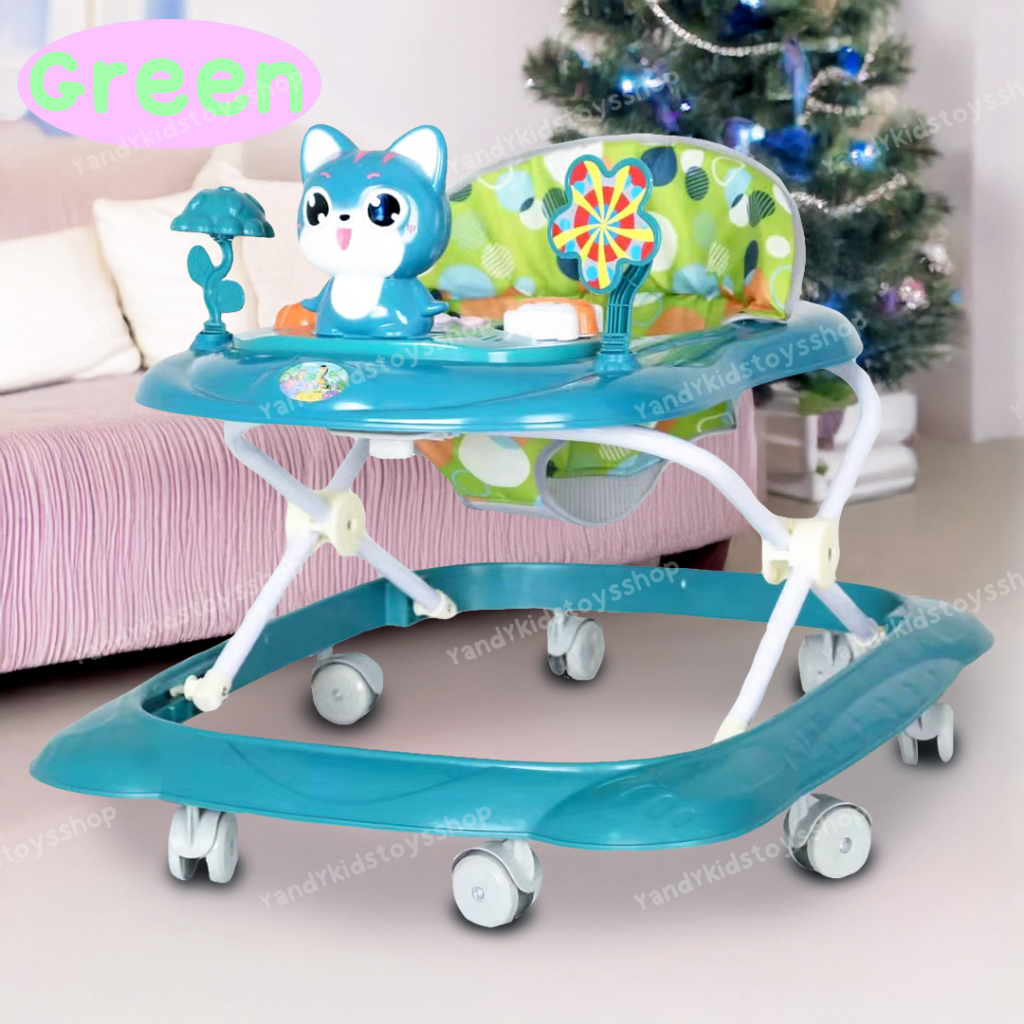 พร้อมส่ง รถหัดเดินเด็ก  รถหัดเดินทรงกลม   หัดเดินมีเสียงดนตรี