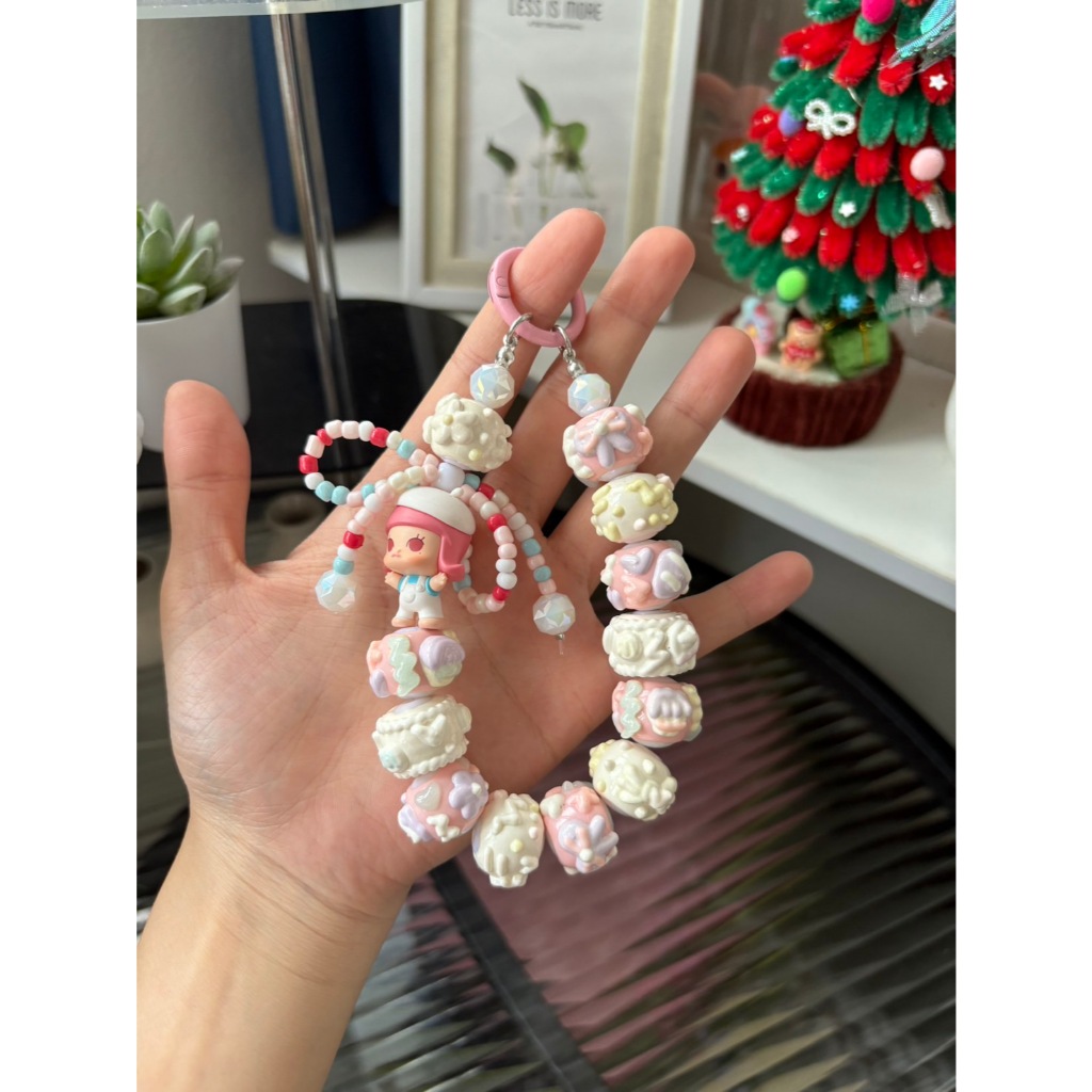 พวงกุญแจ สายคล้องเคสโทรศัพท์ ลายน่ารัก สินค้าพร้อมจัดส่งจากไทย