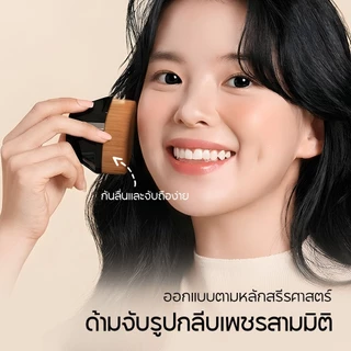 Oni Magic Petal Foundation Brush แปรงเกลี่ยรองพื้น พร้อมฝาปิด แปรงแต่งหน้า แปรงปัดแก้ม แปรงพกพา แปรงรองพื้น