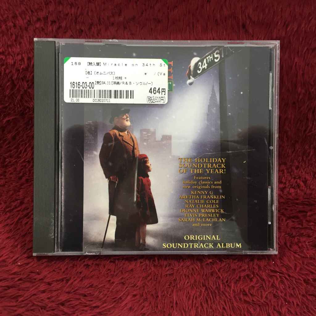 CD Miracle On 34th Street - Original Soundtrack สภาพตามรูปปก EA51-175