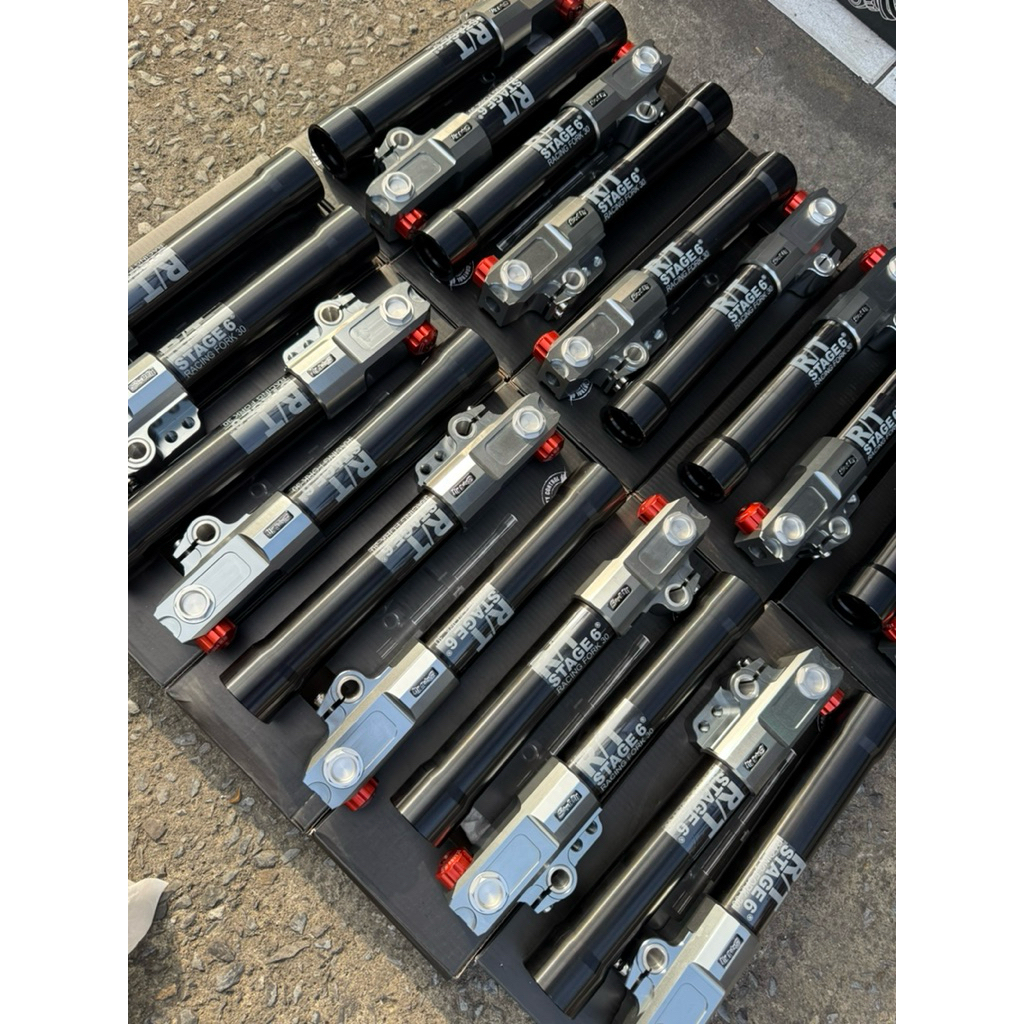 โช็ค ST6 งานCNCใส่แกนเดิม เวฟ/โซนิค - รูปที่ 2