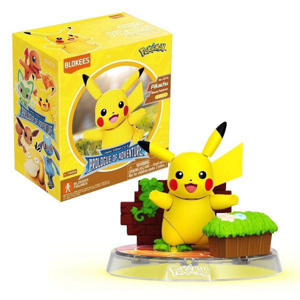 Blokees Pokemon 74001 Pokemon Classic Edition CV-S Pikachu 810181530308 (Figure) ราคา ถูกที่สุด ดีลบีเคเค แกลเลอรีภาพที่ 2
