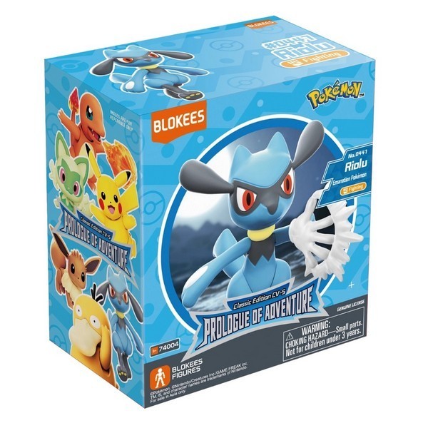 Blokees Pokemon 74107 Pokemon Classic Edition CV-L Lucario 810181531558 (Figure)