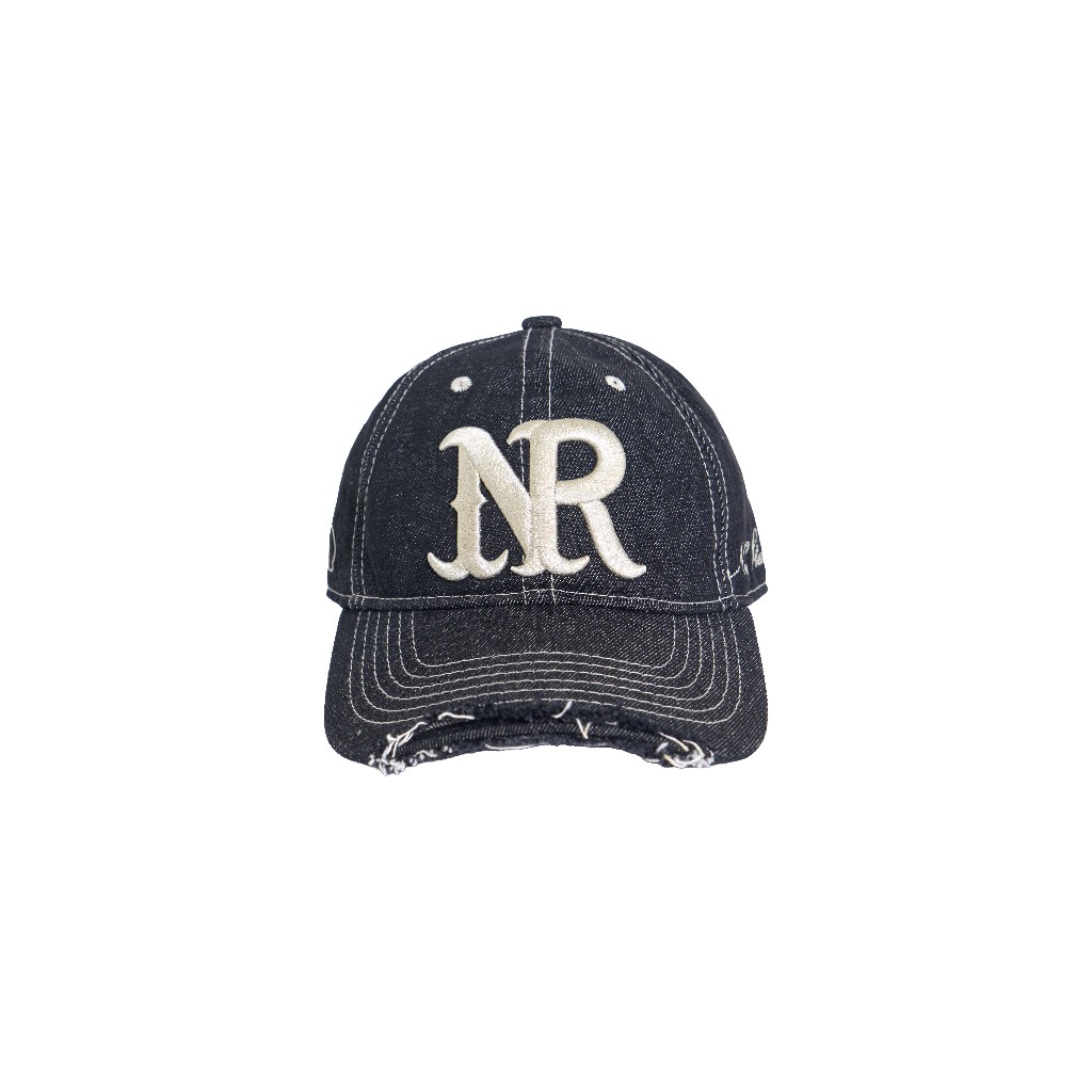 Raw Denim Cap Black / หมวกแก๊ป