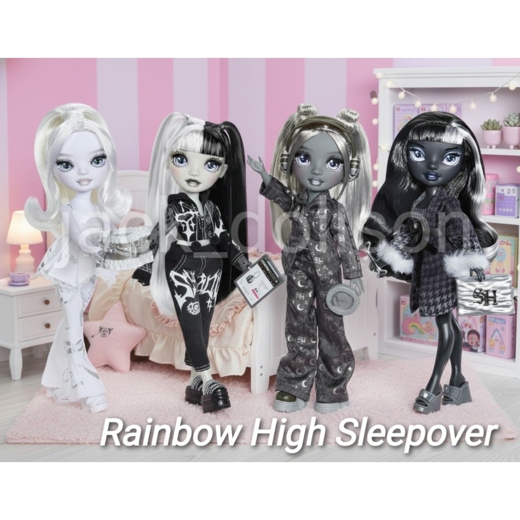 Rainbow High Fashion Doll Sleepover ตุ๊กตาเรนโบว์ไฮ รุ่น สลีฟโอเวอร์ สินค้าพร้อมส่งครับ