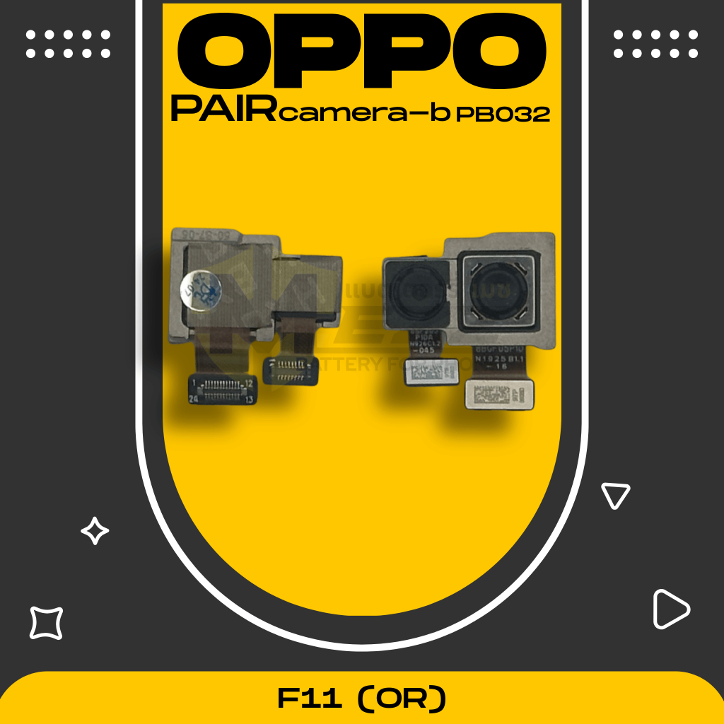 Pair-BackCamera กล้องหลัง VDO OPPO F11 (OR)