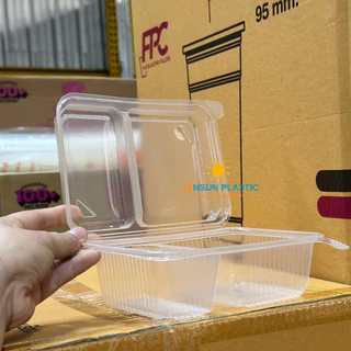 กล่องข้าวฝาติดในตัว2ช่อง 750ml.รุ่นNT-LB750-2 เจาะรูระบายอากาศ เข้าไมโครเวฟได้
