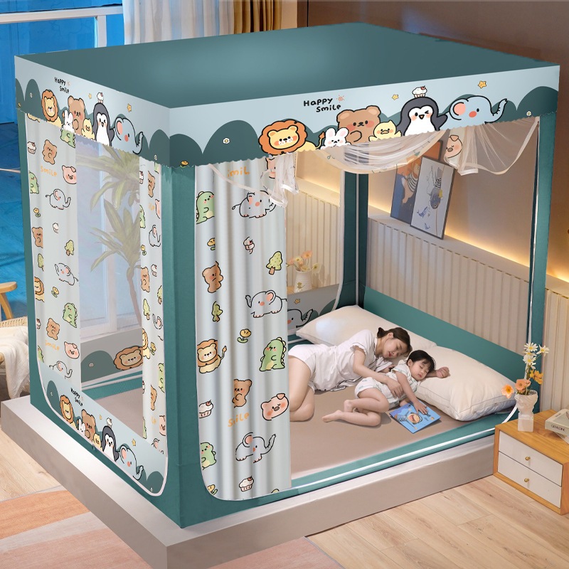 ถูก มุ้ง มุ้งครอบเตียง มุ้งมีม่าน มุงกันแมลง มุ้งกันฝุ่น 4 ฟุต 5 ฟุต 6 ฟต 6.6 ฟต มุ้งมีม่าน 3 ด้าน มุ้งกันยุง - รูปที่ 4