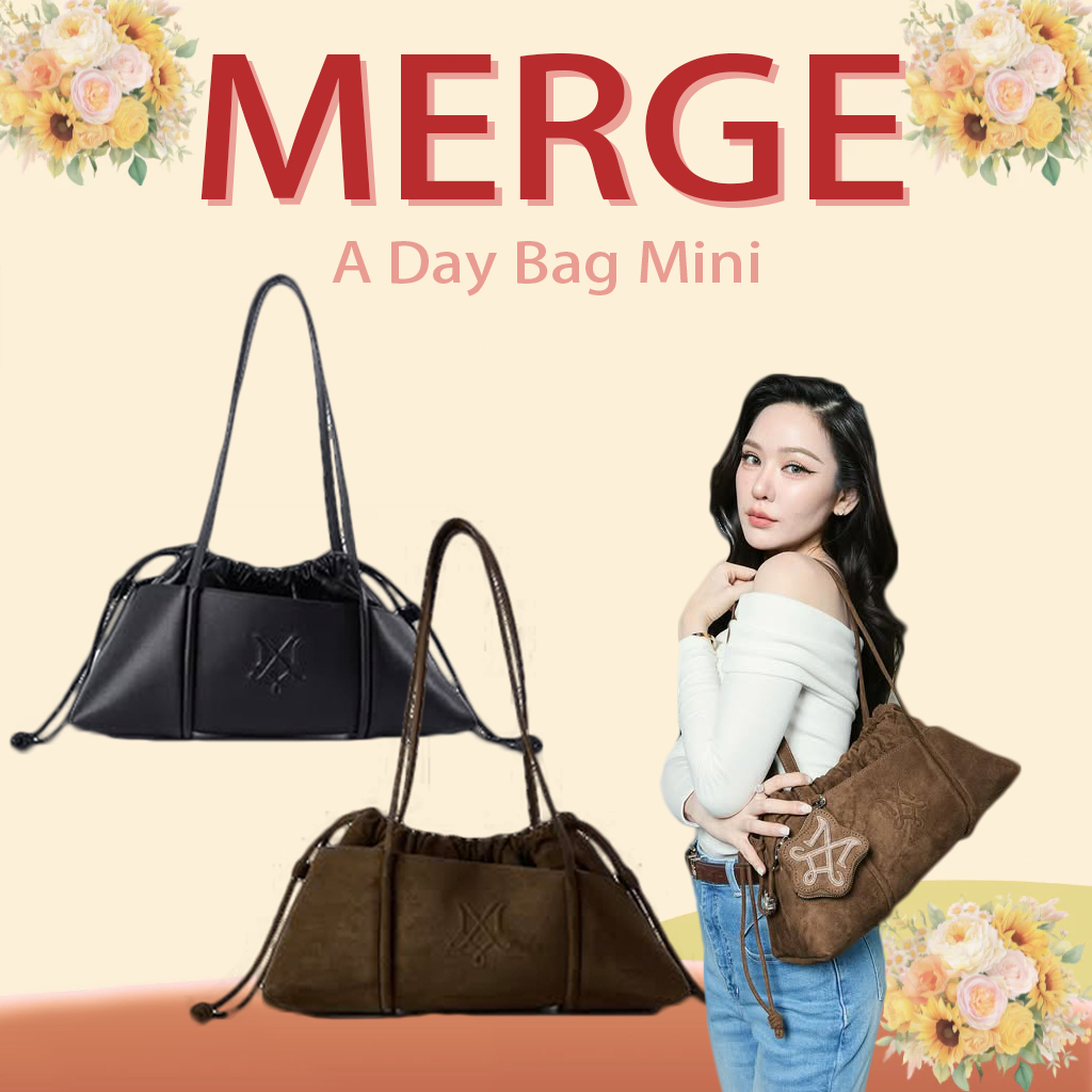 Merge It Bag 26 Color : Black / Brown 🚚พรีออเดอร์ 💯ของแท้