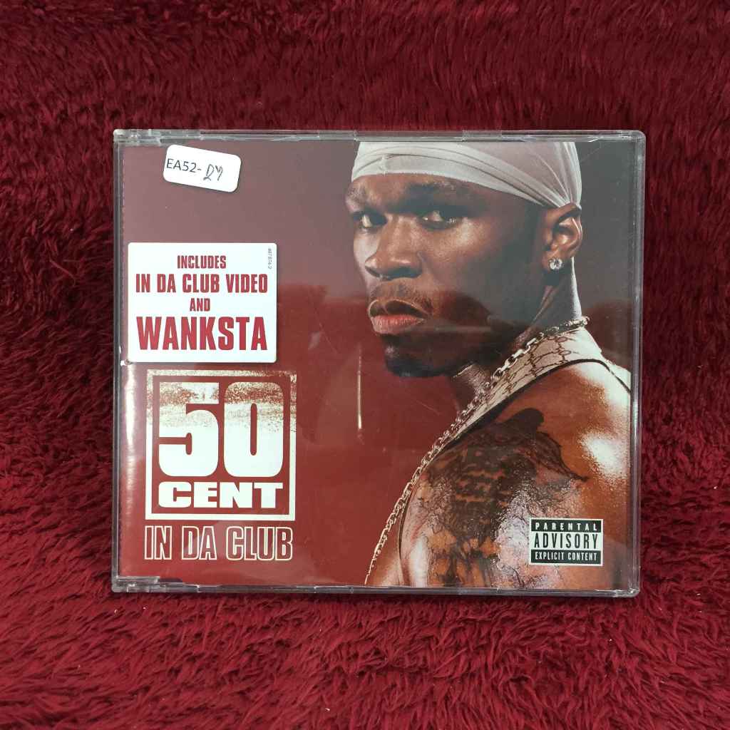 CD 50 Cent – In Da Club สภาพตามรูปปก EA52-27