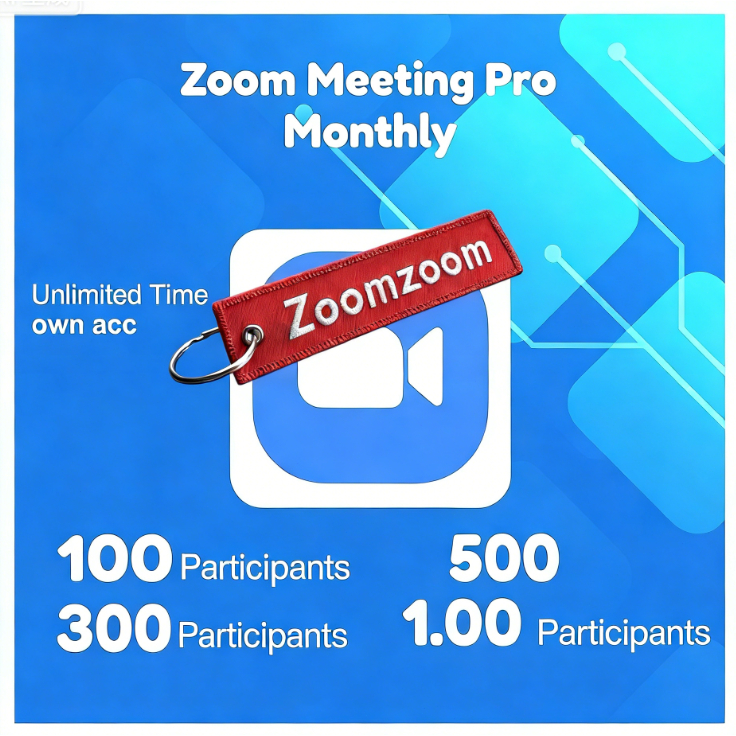 zoom pro account key chain