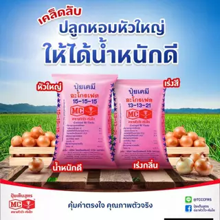 ปุ๋ย15 - 15 - 15 ตราหัววัวคันไถ [แบ่งขาย]