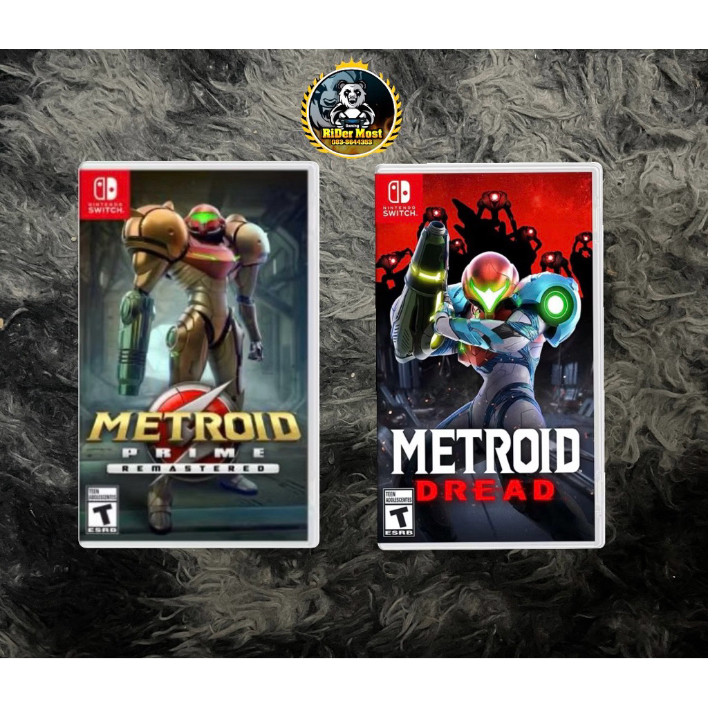 [Nintendo switch]Metroid Dread,Prime[EN] มือ 2 พร้อมส่ง!!!
