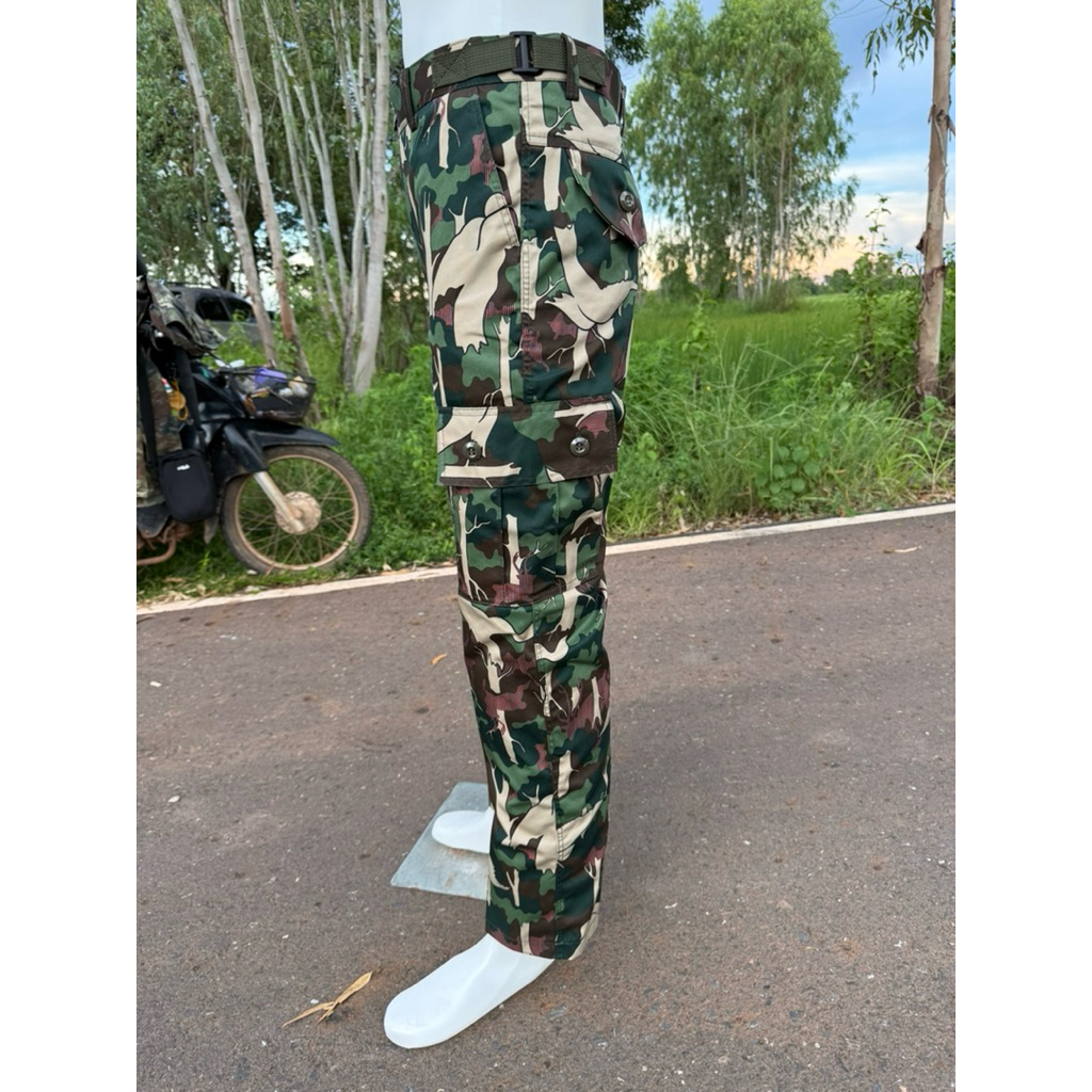 กางเกงลายพรางป่าไม้ทนทานใส่สบาย - รูปที่ 4