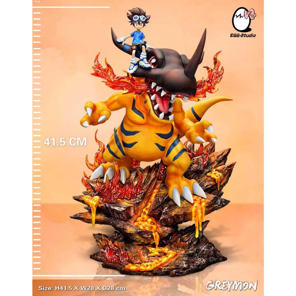 พรีออเดอร์ EGG studio Taichi & Greymon | Digimon Adventure