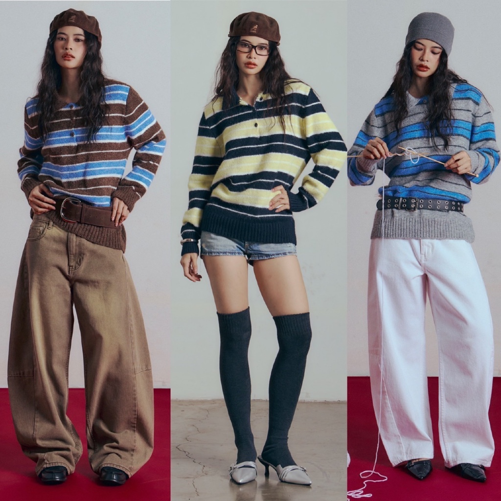 เสื้อแขนยาวโปโล CHAMNIII รุ่น Gentle Polo