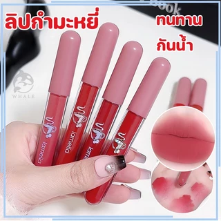ลิปสติก ลิปกลอส เคลือบริมฝีปาก ชิมเมอร์ลิปกลอสใส เคลือบลิมฝีปากให้ความชุ่มชื้น กันน้ํา ติดทนนาน มี 6 สี