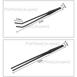 ถูก🎉ฟอร์เซป forceps แสตนเลส ขนาด 27/38cm ปลายตรงและงอ คีบใช้งานง่าย ทนทาน ปลา forcep กรรไกร ที่เขี่ยปาดดิน